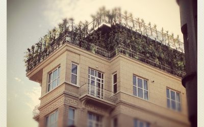 A Building Top in Istanbul