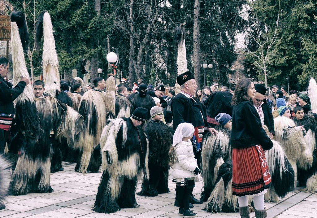 Kukeri festival Razlog Bulgaria